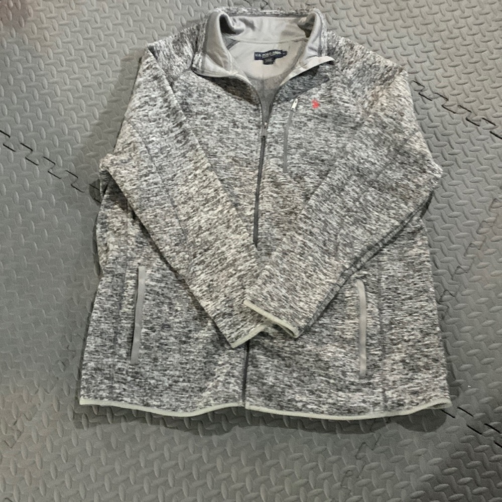 Polo fleece jacket- 3XLT